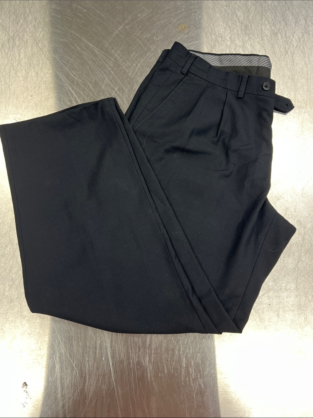 Ralph Lauren Black Dress Pants with Green Label 36 x 29